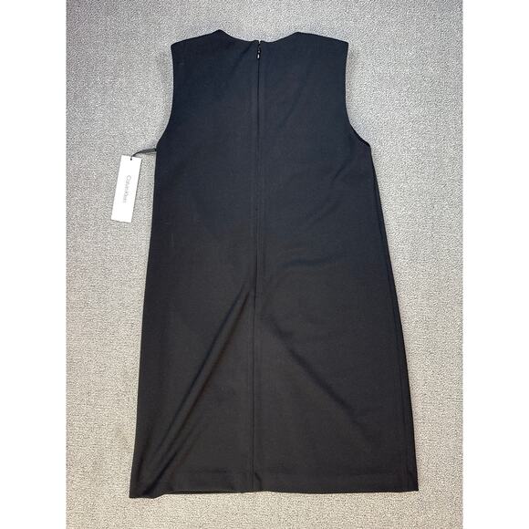 NWT Calvin Klein Dress Career Sleeveless Black Cocktail Evening Size 2 - Picture 2 of 7